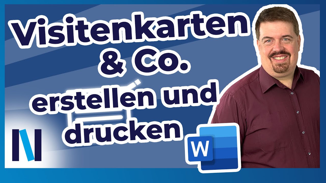 Word: So erstellst und druckst Du Visitenkarten richtig!
