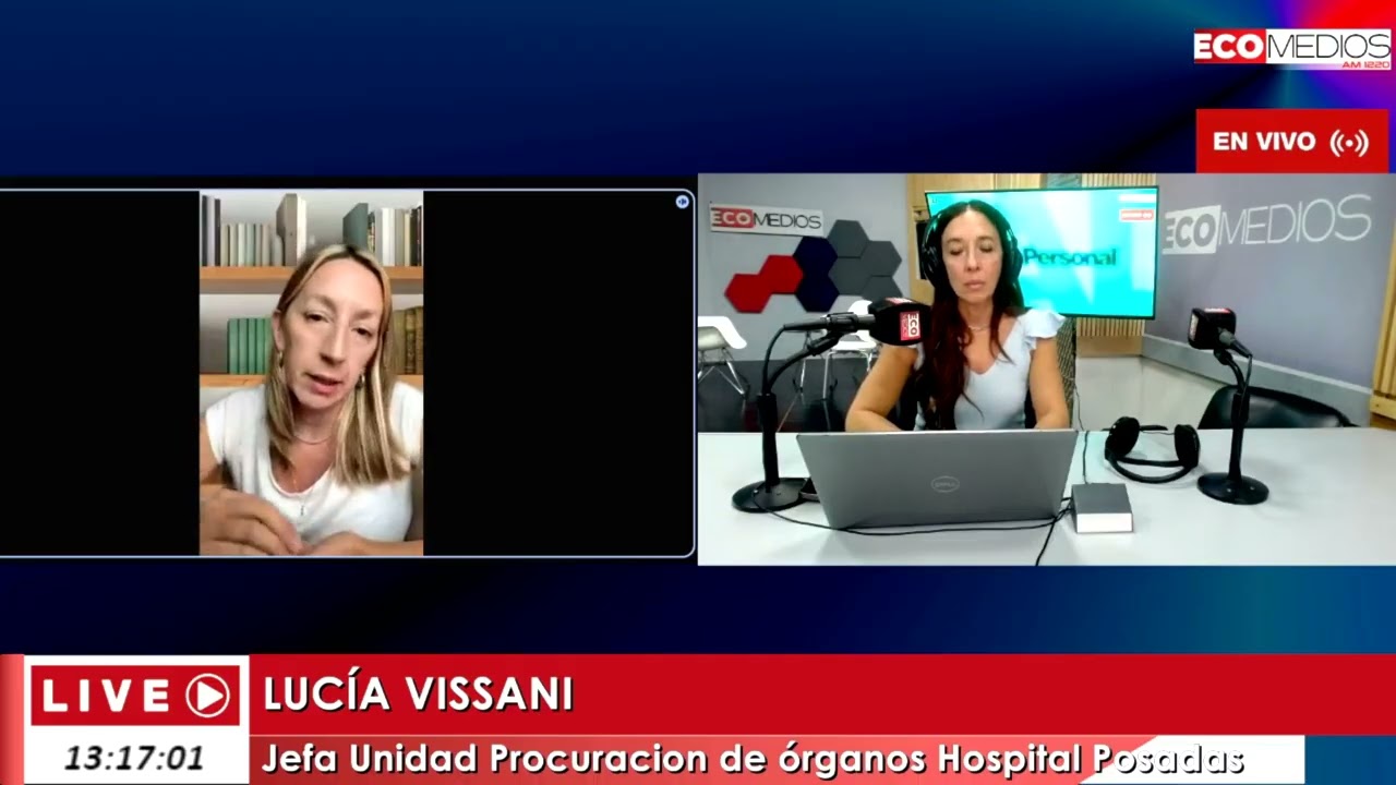 Lucía Vissani (Médica Jefa Unidad Hospitalaria de Procuración de Órganos y Tejidos Hpital. Posadas)