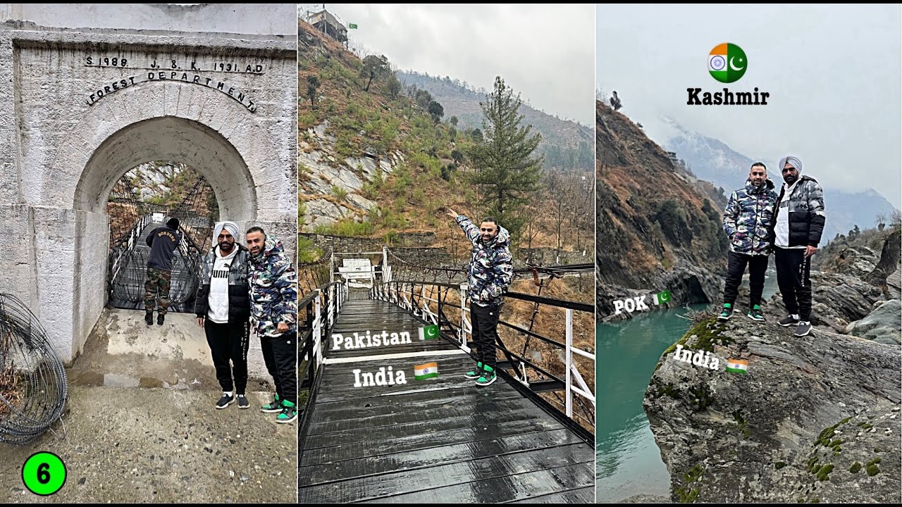 Yeh hai INDIA PAKISTAN LOC - NO ARMY, NO FENCING 😱 TEETWAL Last village of India | Kashmir