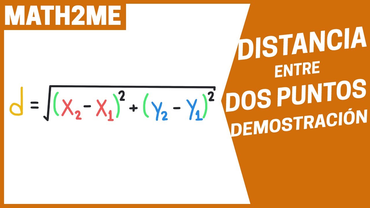 DISTANCIA ENTRE DOS PUNTOS - Demostración