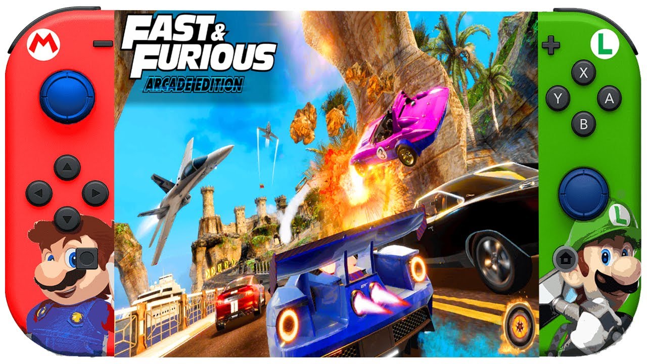 Racing Through Chaos | Fast & Furious: Arcade Edition -  All Tracks Gameplay | Nintendo Switch 4K