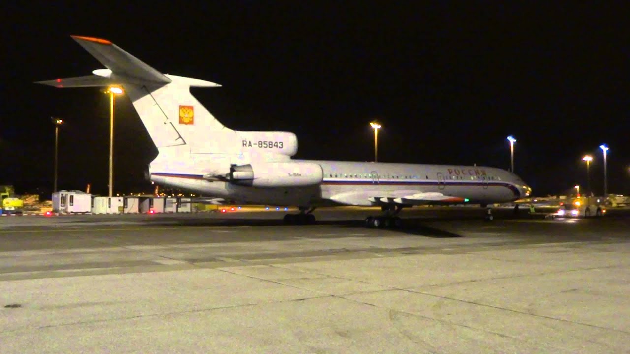 Tupolev TU-154M Engine Sound
