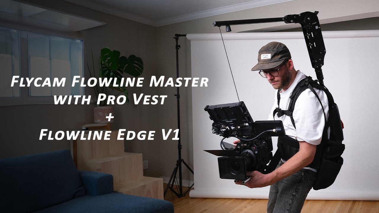 Жилет Flycam Flowline Master Pro с рычагом стабилизации Edge V1 — для камеры и подвесов