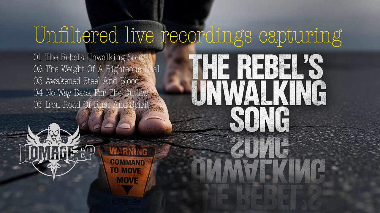 🤘🔥 The Rebel's Unwalking Song - Fierce Groove Thrash Metal Anthem (High Gain & Power)  🤘🔥