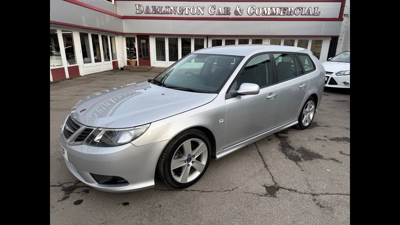 2011 SAAB 9-3 TTID SPORTWAGGON ONLY 82,000 MILES FSH 16 SERVICES HEATED SEATS 6 SPEED BOX DARLINGTON