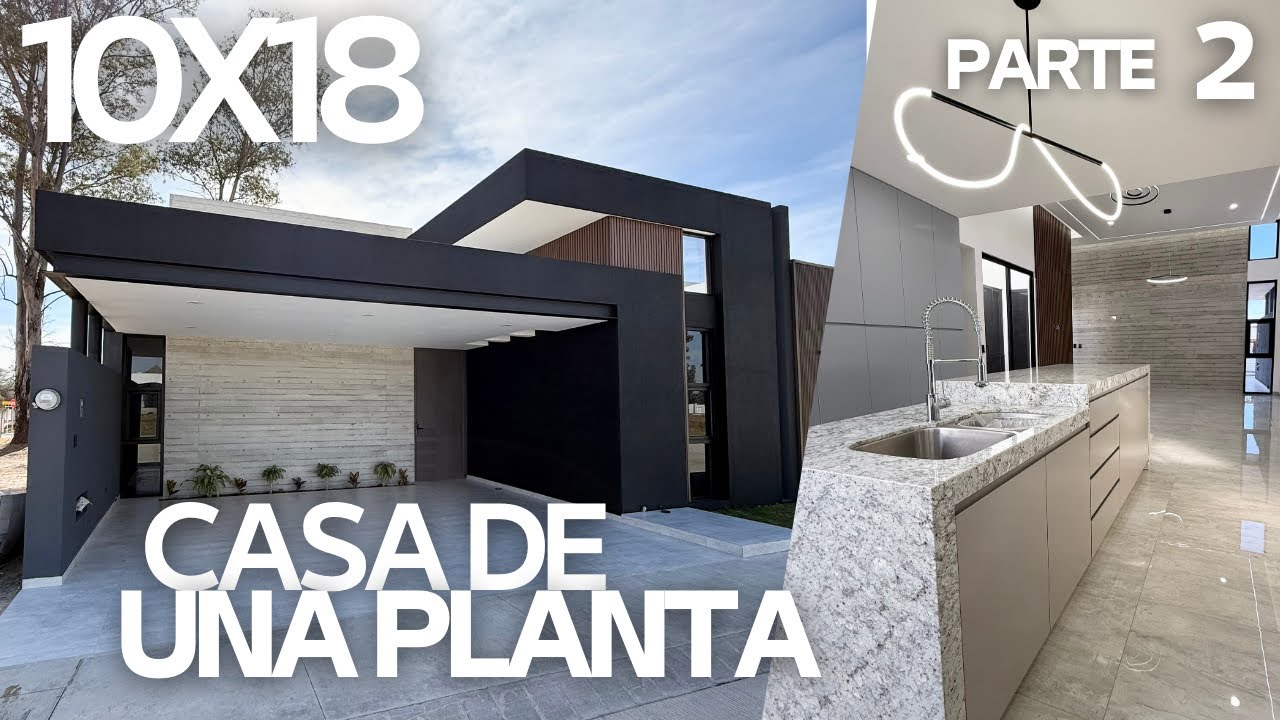 PARTE 2 CASA TERMINADA | 3 Recámaras | Casa residencial muy bien distribuida | Diseño Perfecto