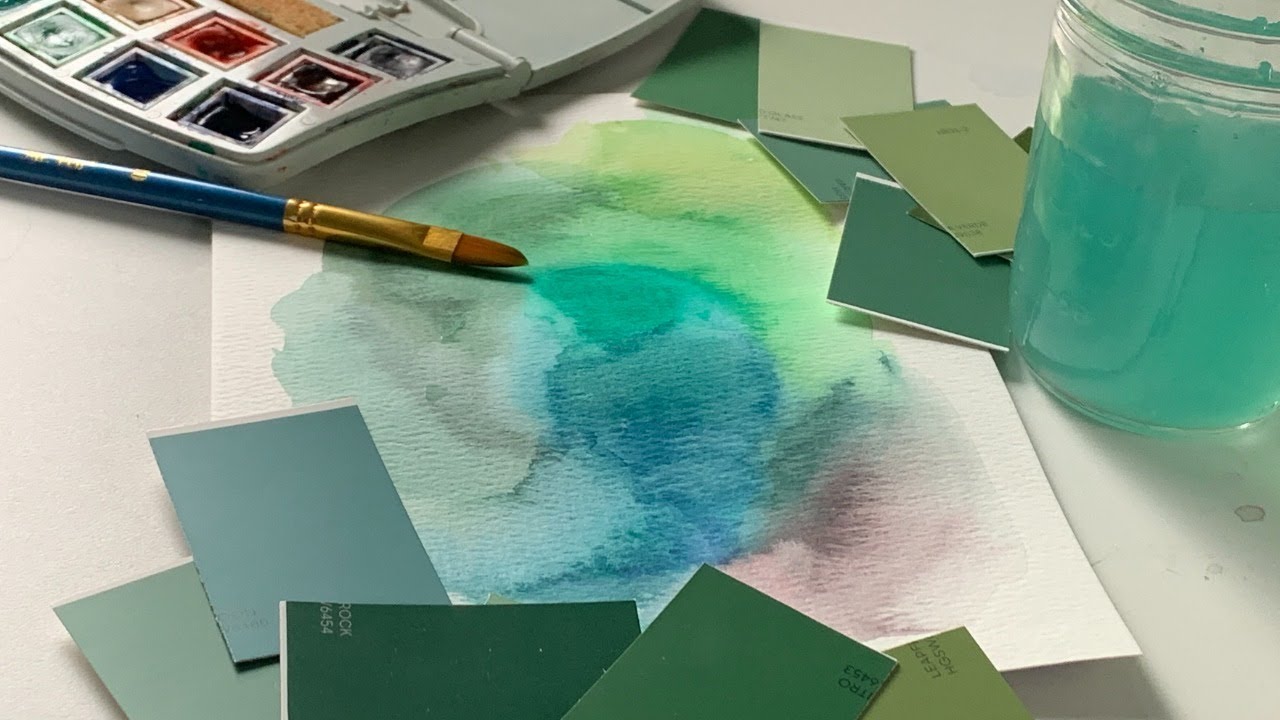 The Mighty Viridian: Creating a full range of greens using this single color