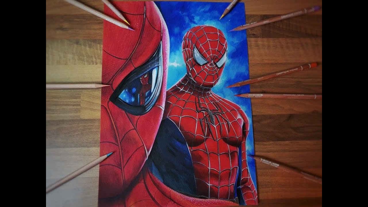 Drawing Spider-Man  Multiverse Time-Lapse