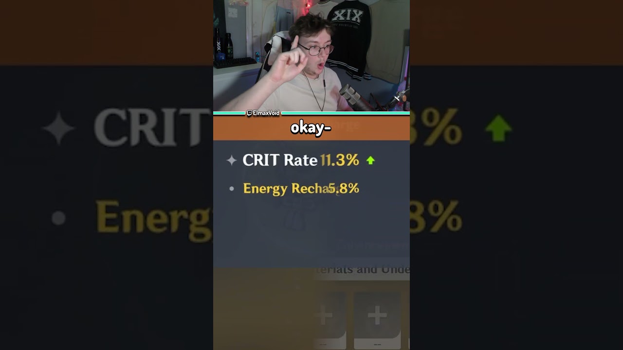 This EMBLEM CIRCLET was CRAZY in Genshin...