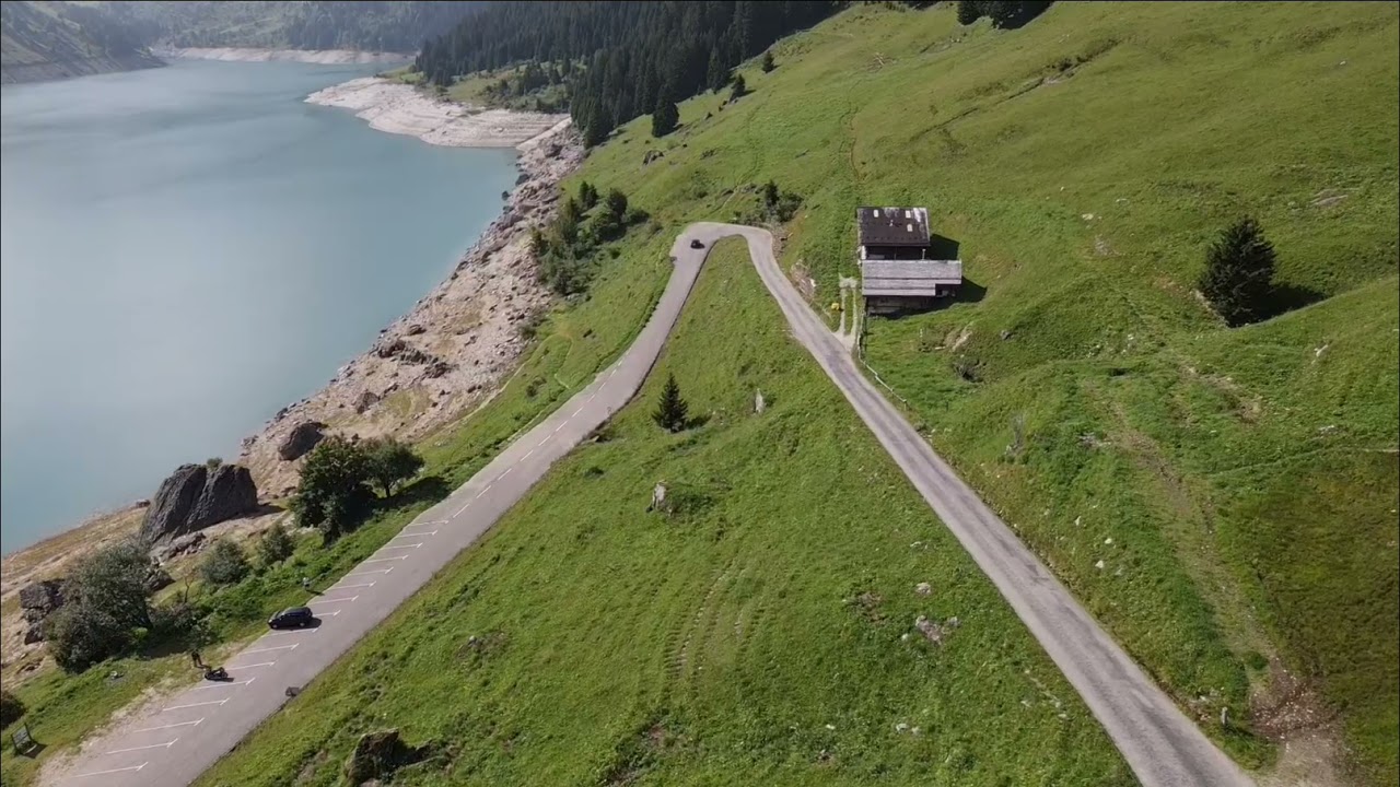 Cycling the Col du Pre and Cormet de Roselend, French Alps
