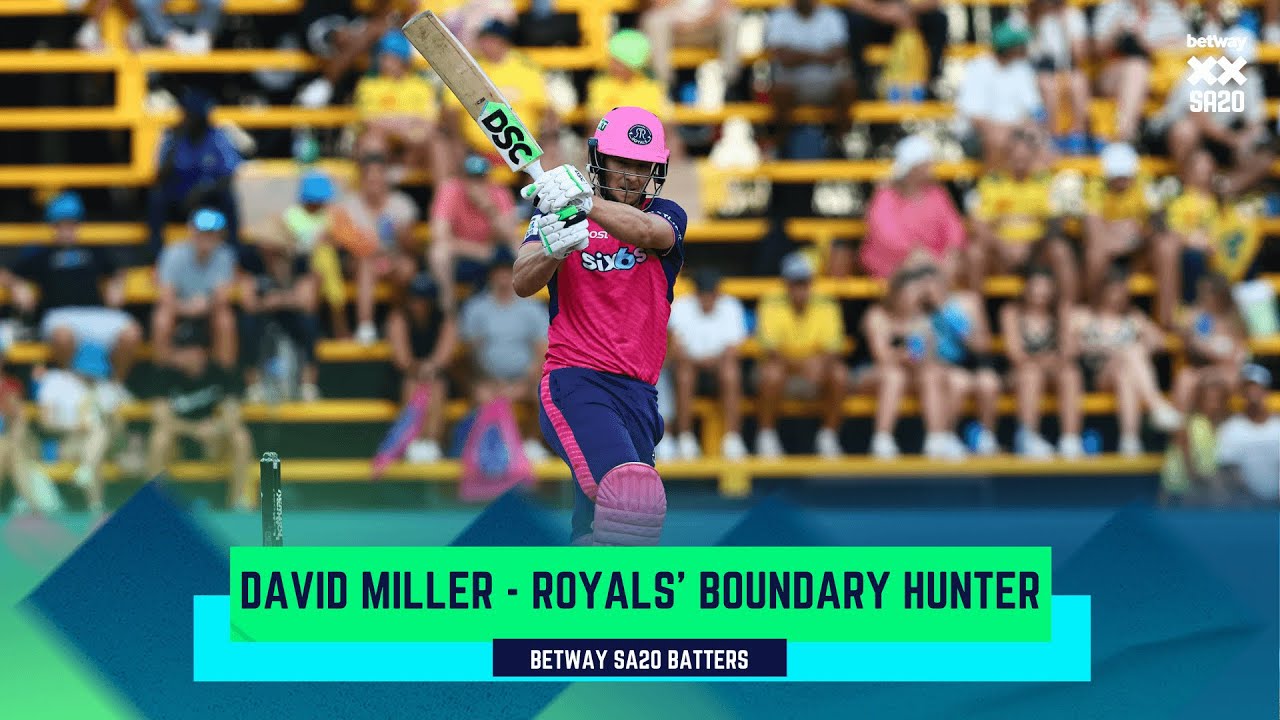David Miller - Rising to the occasion for Paarl Royals | Betway SA20