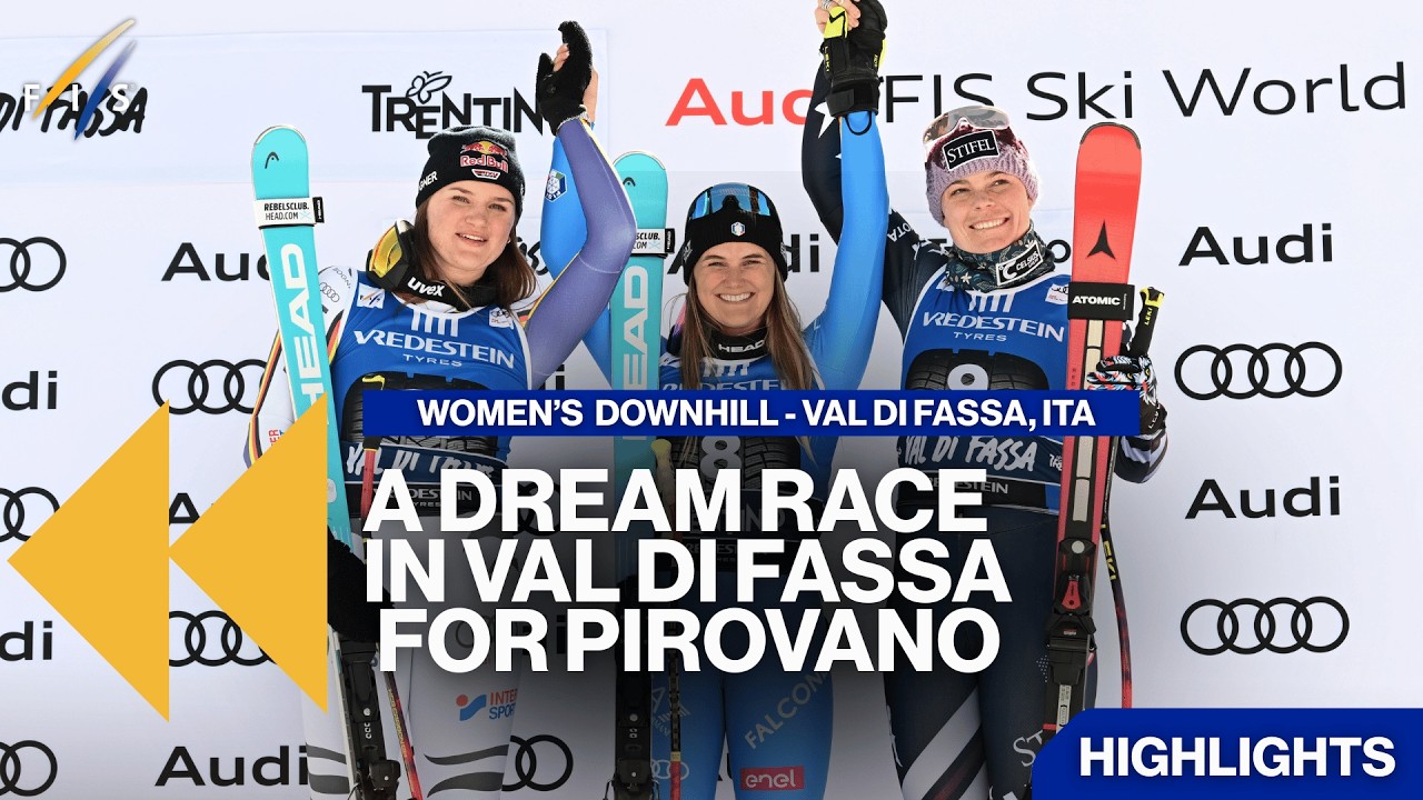 A Dream Race in Val di Fassa for Pirovano | Highlights | FIS Alpine