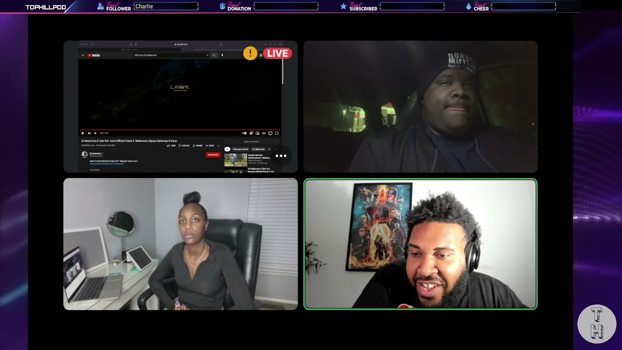 DJ MAPHORISA & TYLER ICU - IZOLO (OFFICIAL TOP HILL REACTION) FT. MADUMANE, MPURA, DALIWONGA & VISCA