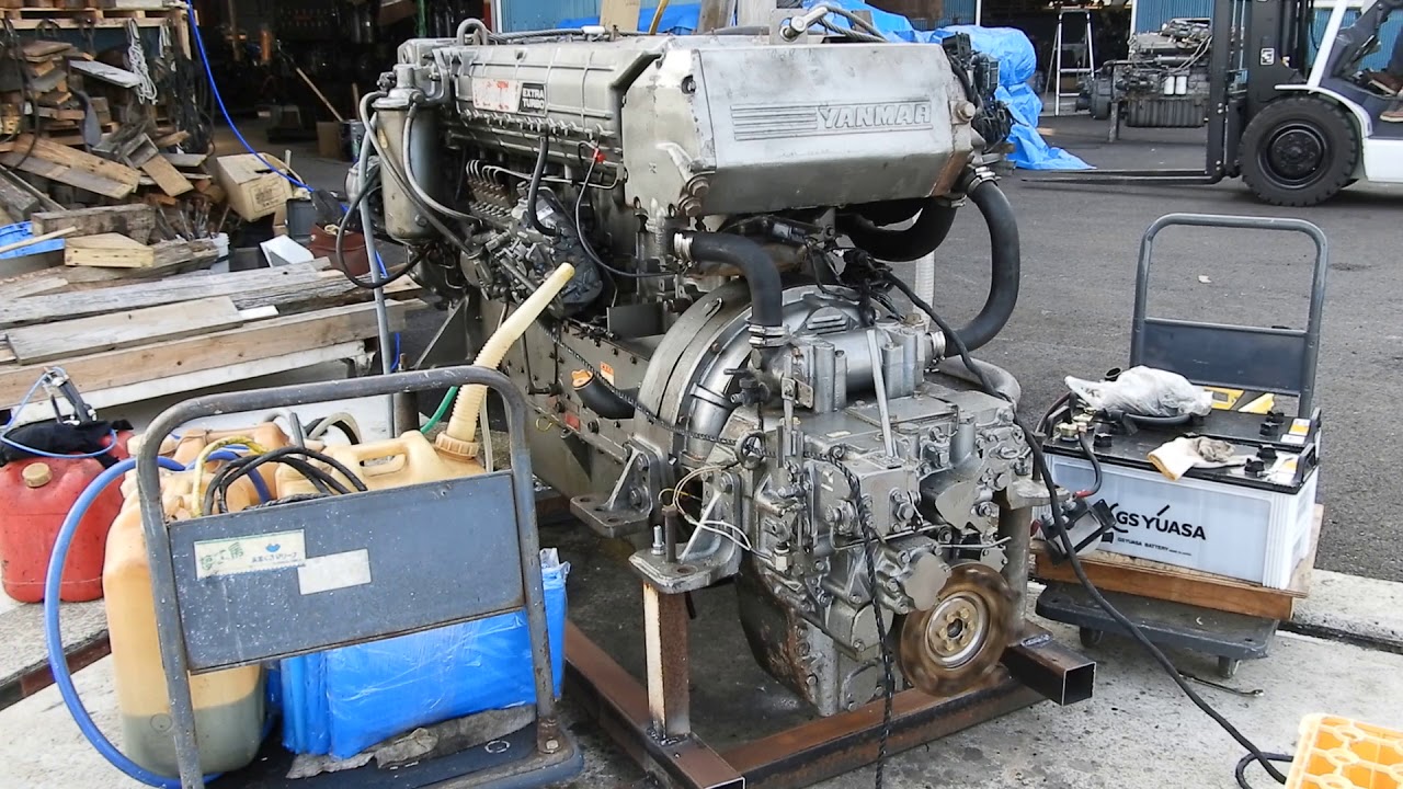 No.1540 ヤンマー 6KY-ET 630PS Yanmar 【Used Marine Engine Amakusa Marina マリンエンジン 船舶エンジン あまくさマリーナ】