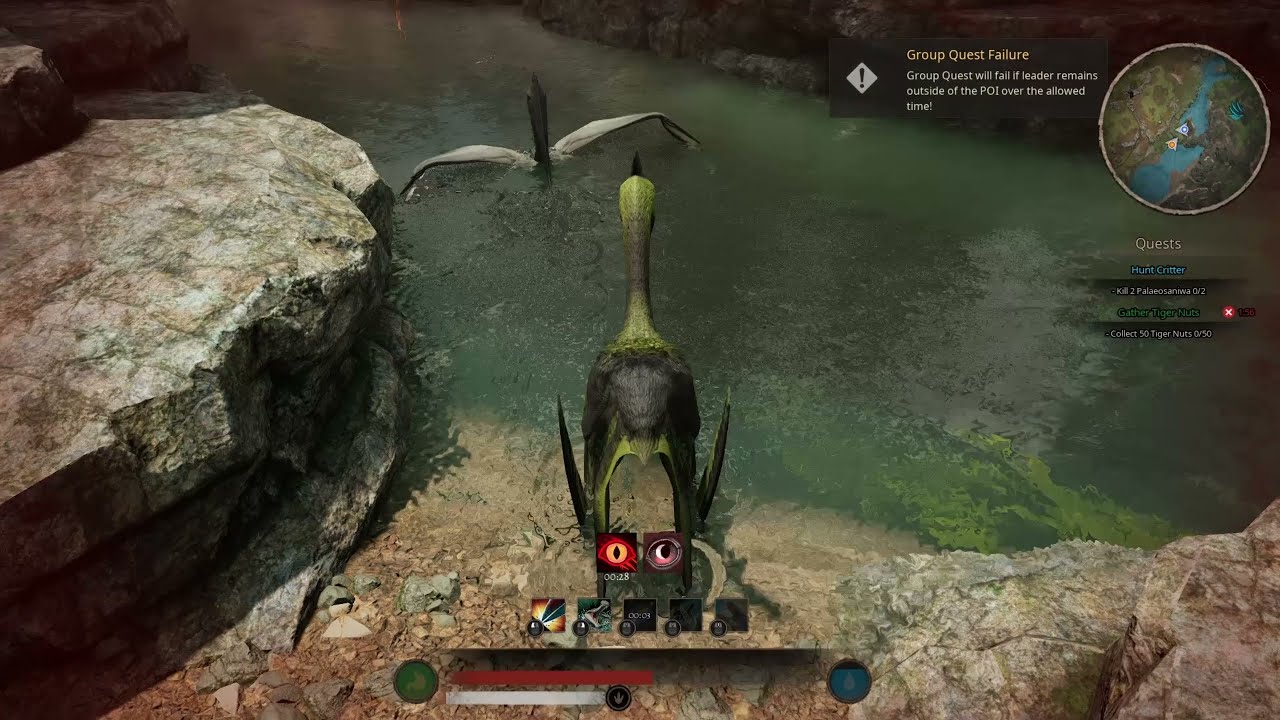 Hatz (Hatzegopteryx) crushes the two badgers (Hatz) at GP Path Of Titans Gameplay Official Server