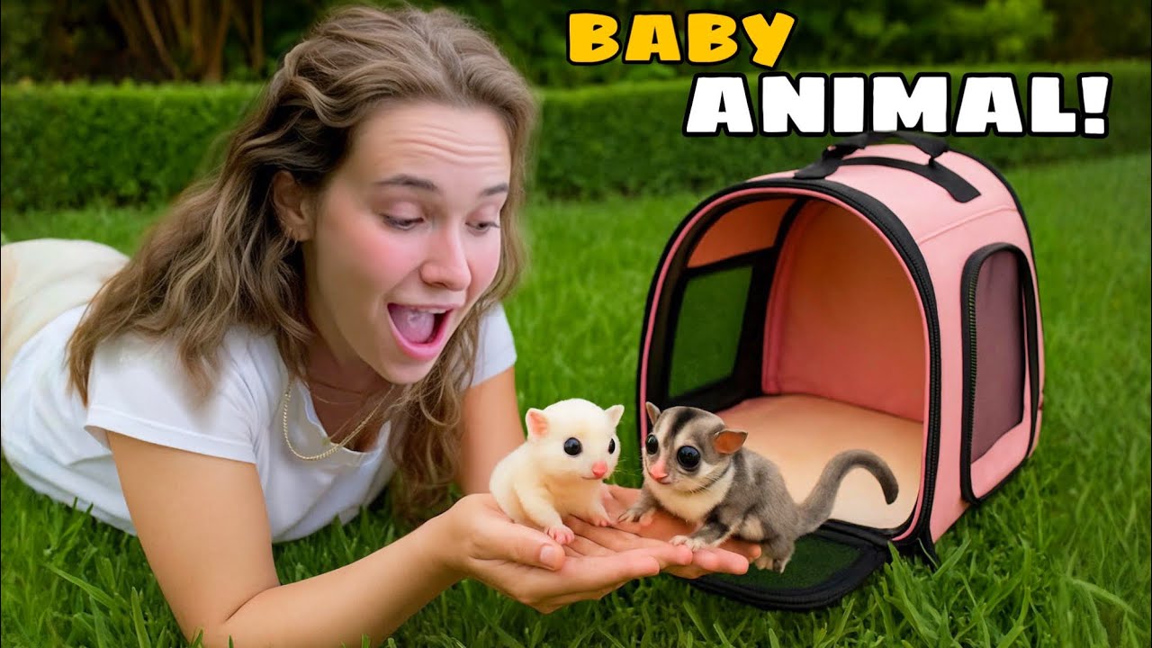 MEET MY NEW BABY SUGAR GLIDERS!