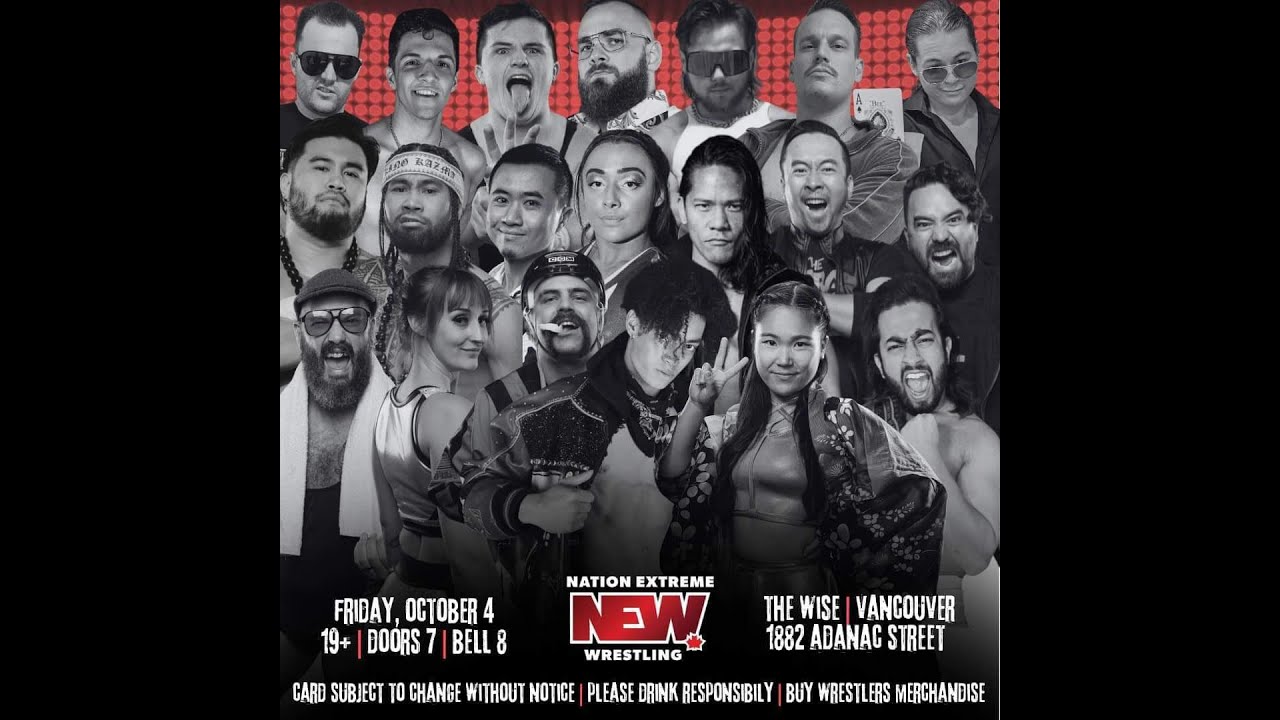 NEW Proving Grounds @ Wise Hall, Vancouver, BC - October 4, 2024