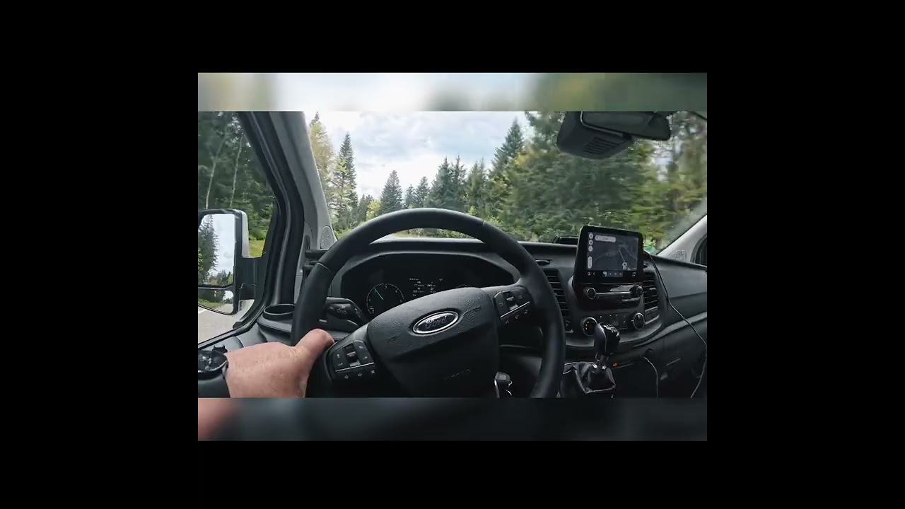 Die Fahrt zum Buchkopfturm im Ford Transit Custom