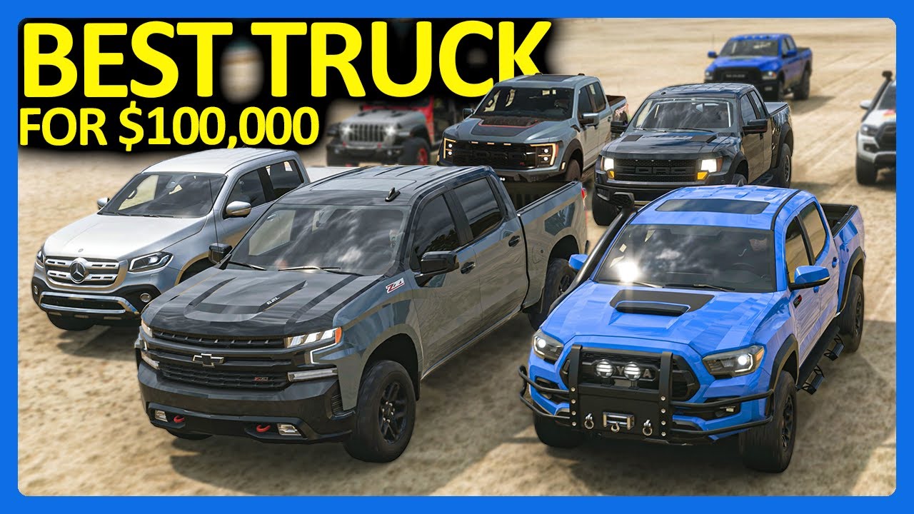 Forza Horizon 5 : Best Pickup Truck For $100,000!!