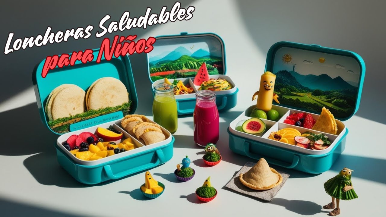 Loncheras saludables para niños: sabores colombianos en cada mordisco