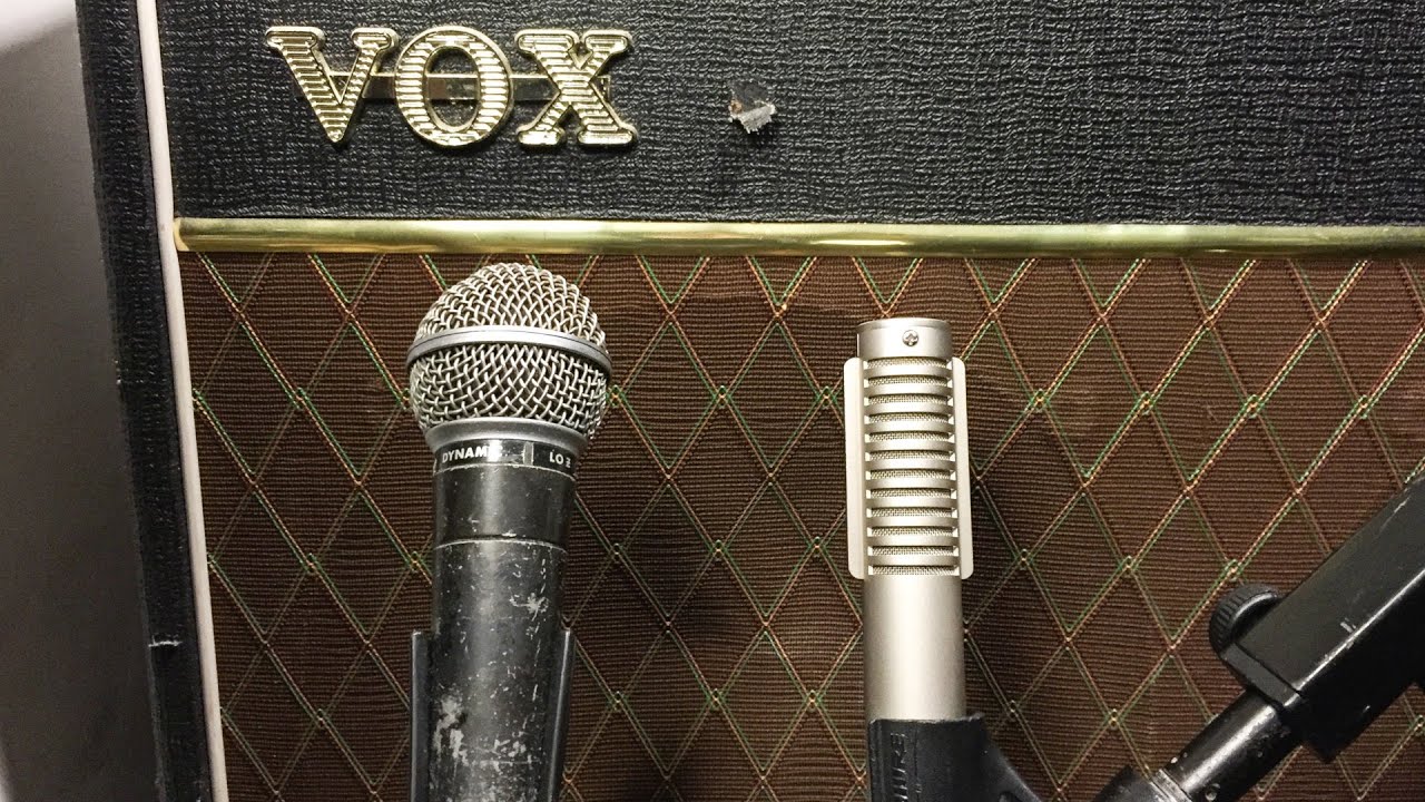 Vintage Shure SM58 vs Royer 121 Microphone