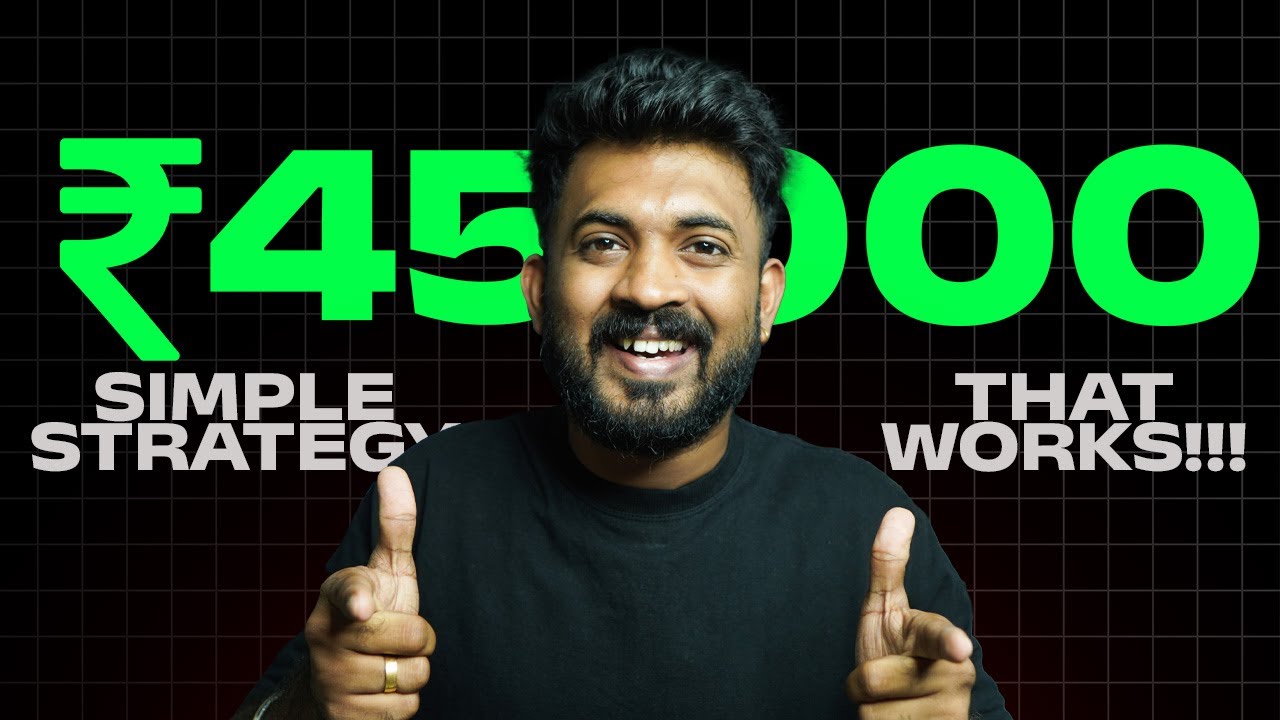 This Simple Trading Strategy Made Me ₹45,000 in One Trade! 💰 | Easy Setup for Consistent Profits