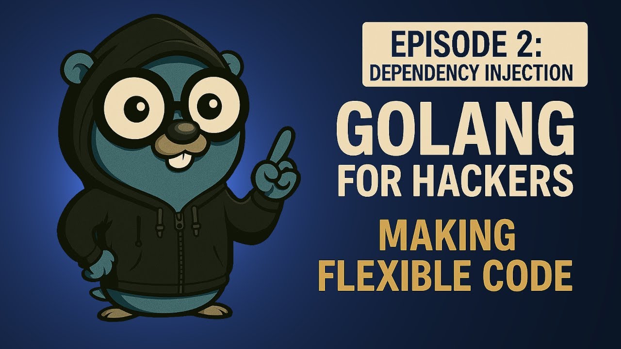 Golang For Hackers: LDAP Injector - Episode 02 - Dependency Injection