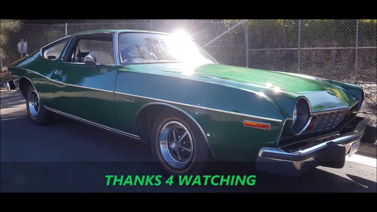 AMC Rambler Matador X 360 coupe