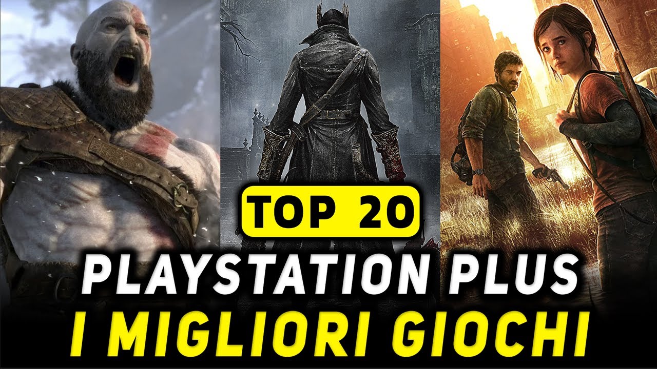 PLAYSTATION PLUS TOP 20 ► I MIGLIORI GIOCHI DA PROVARE [Aggiornata al 2023]
