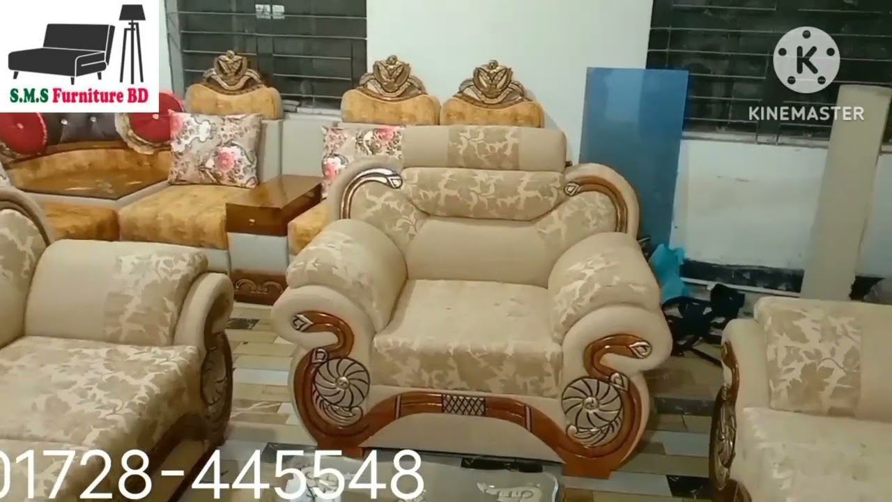 S.M.S Furniture BD 'র সেগুন কাঠের সোফা সেট মাত্র ৩২,০০০/= টাকা, নিতে এখনই যোগাযোগ করুন ০১৭২৮-৪৪৫৫৪৮