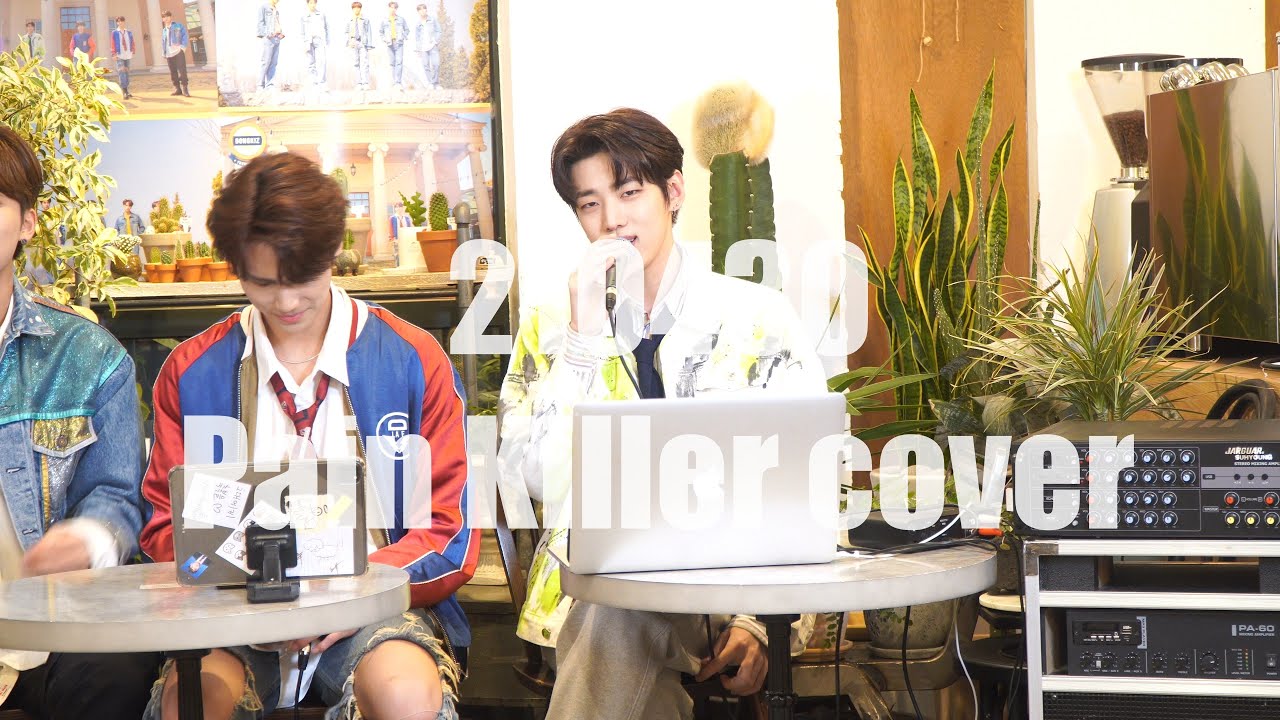 [4K] 210430 동키즈 온라인버스킹 | 재찬 직캠 painkiller cover