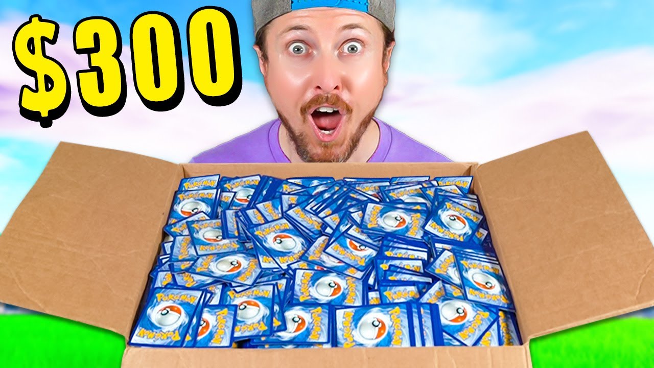 Мой редактор YouTube ПРОДАЛ МНЕ свою КОЛЛЕКЦИЮ карточек с покемонами за 300 долларов!