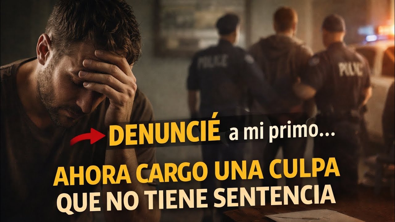 Me llamo Luis y confieso que denuncié a mi propio primo para salvarme yo, y ahora cargo con una...