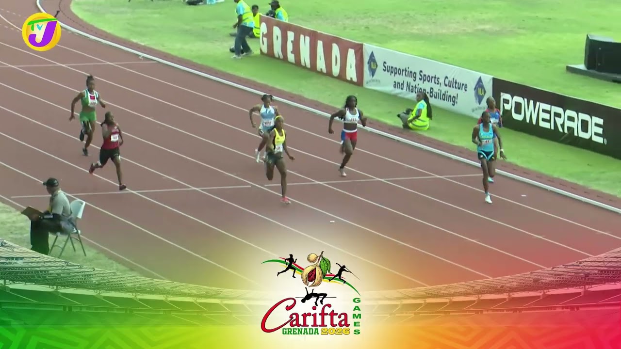 Azaria Harris Qualifies for the Girls U17 100M Final with 11.42 secs | Carifta 2026