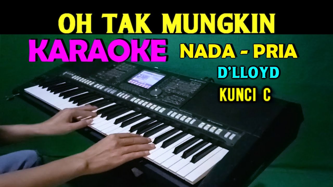 OH TAK MUNGKIN - D'lloyd | KARAOKE Nada Pria HD