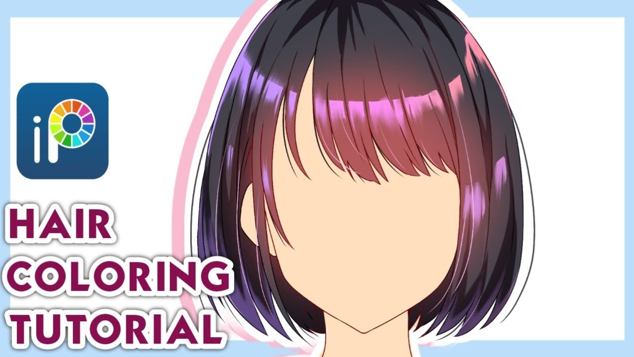 【Ibis Paint】Hair Coloring Tutorial | Ibis Paint X Tutorial