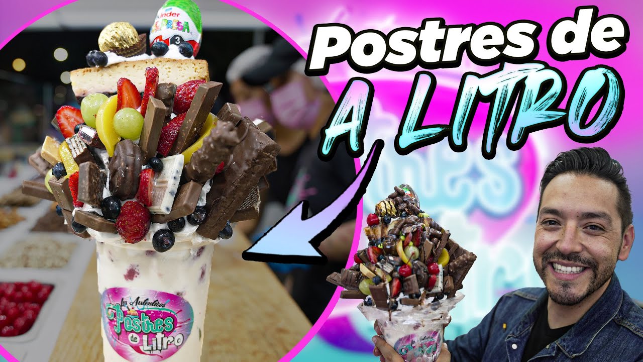 ¡Esperé 1 HORA por este POSTRE GIGANTE!