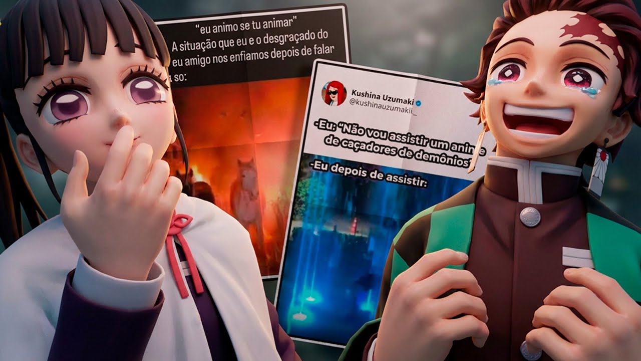 Tanjiro and Kanao REACTING to Memes - 😂 TRY NOT TO LAUGH #1