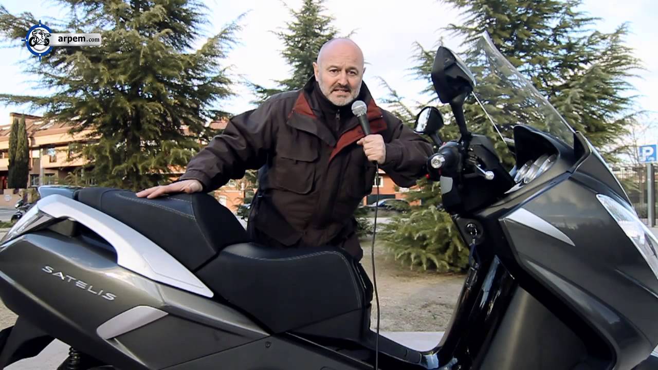 Videopruebas Peugeot Satelis 125 - Arpem, EU, 2013