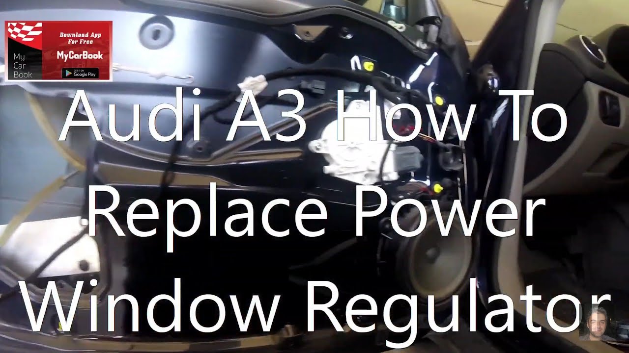 Audi A3  (2003 - 2012) How To Replace Power Window Regulator