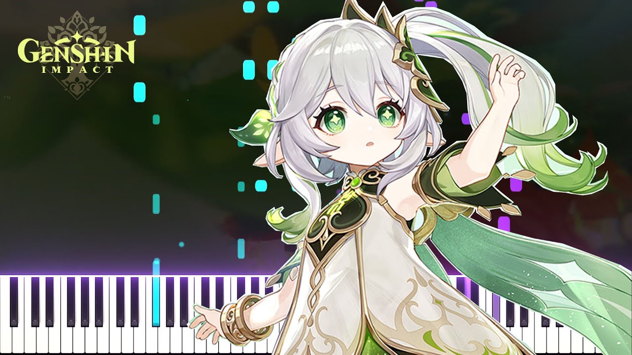 Nahida: Boundless Bliss - Genshin Impact Character Demo OST | [Piano Cover] (Synthesia)「ピアノ」