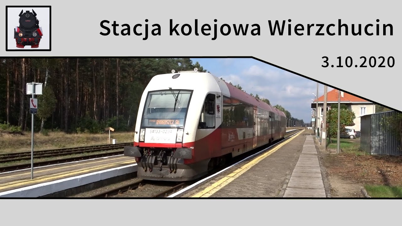 Wierzchucin - historyczna stacja kolejowa w Borach Tucholskich