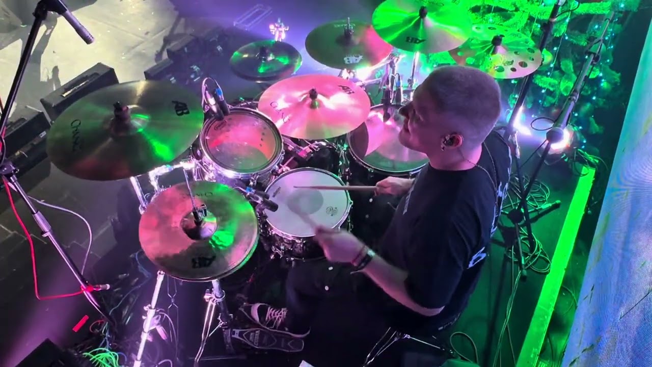 Amalgama – Мечта, барабанщик Максим Олейник, Chang Cymbals 