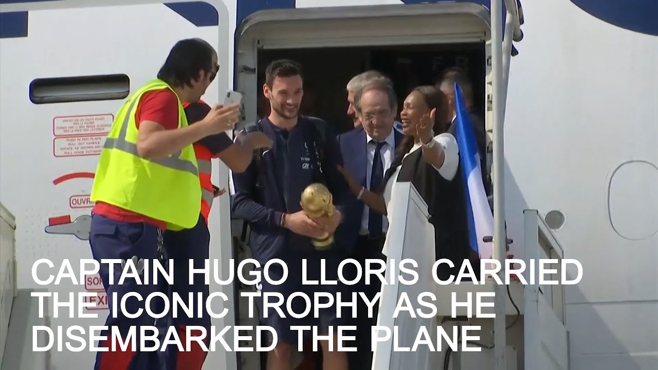World Cup Winners France Make Triumphant Return Home