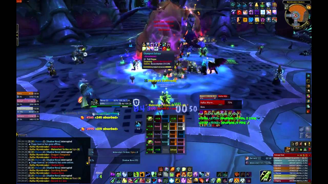Honorbound vs. Halfus 25 heroic