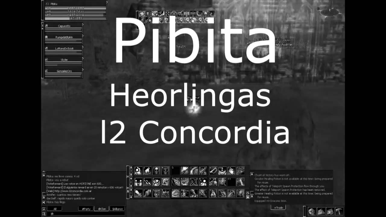 PvP  L2 Concordia - Pibita (Ghost Sentinel)