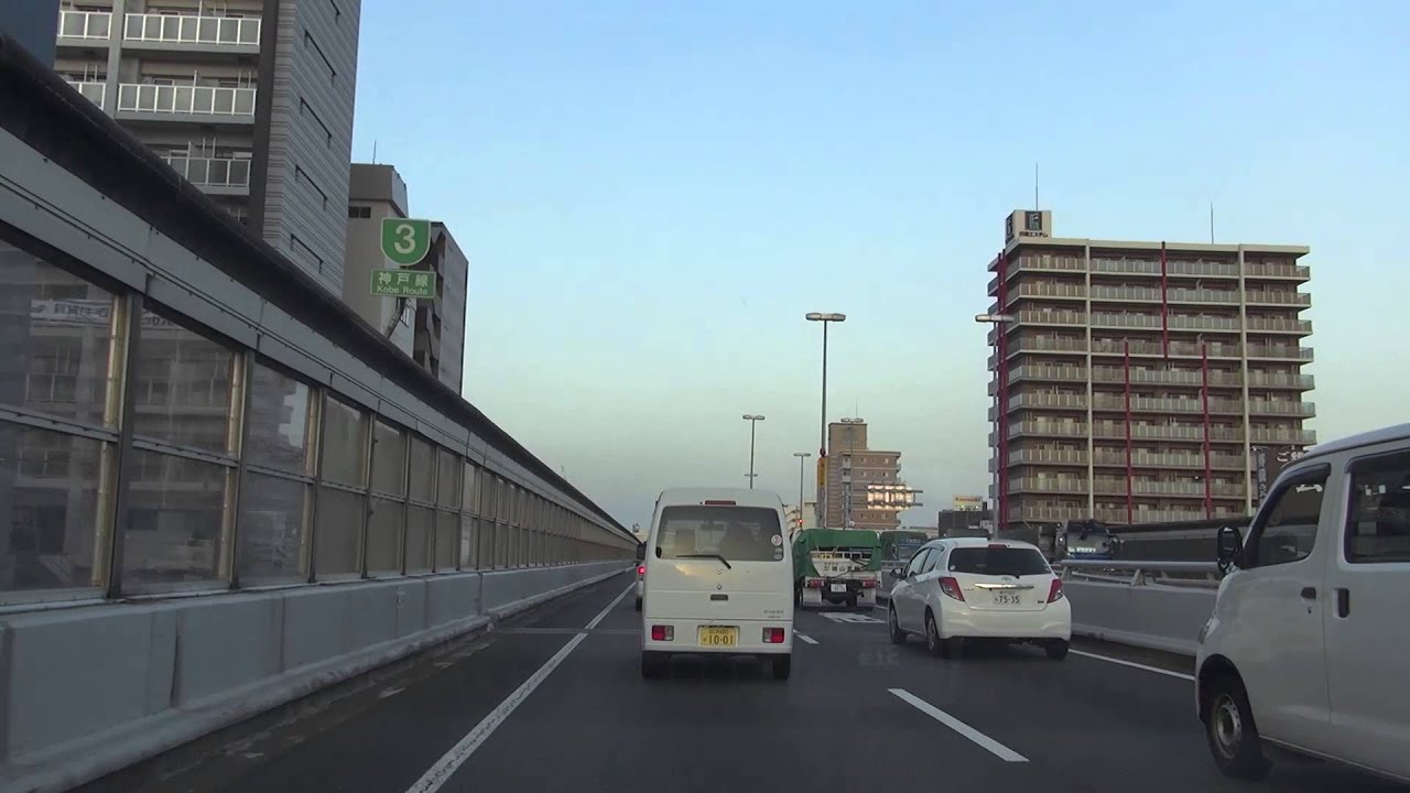 [drive japan]神戸月見山の渋滞