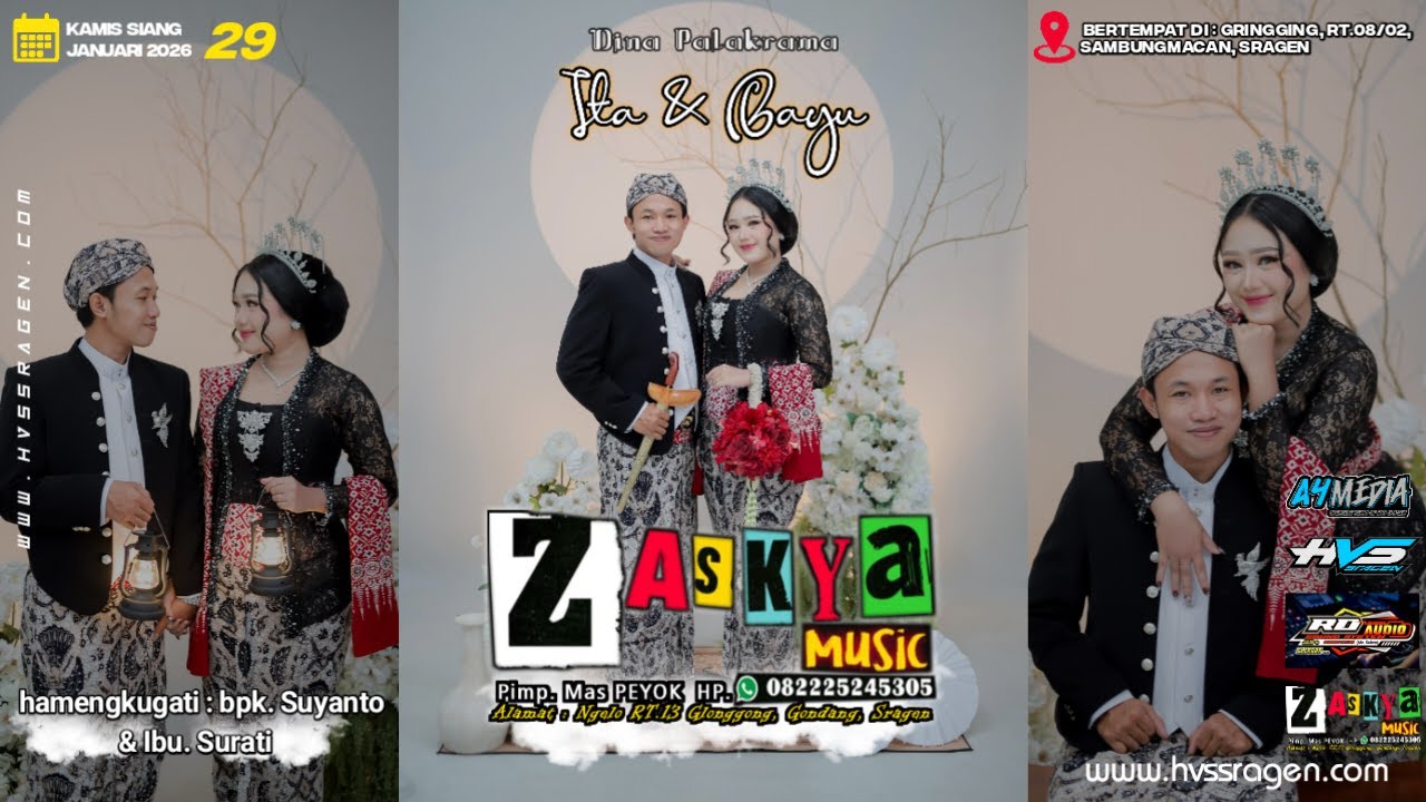 Live Zaskya Musik 'Wedding Ameilia & Setya' | RD Audio Pro (Mr. Dogleng) | HVS Sragen 4