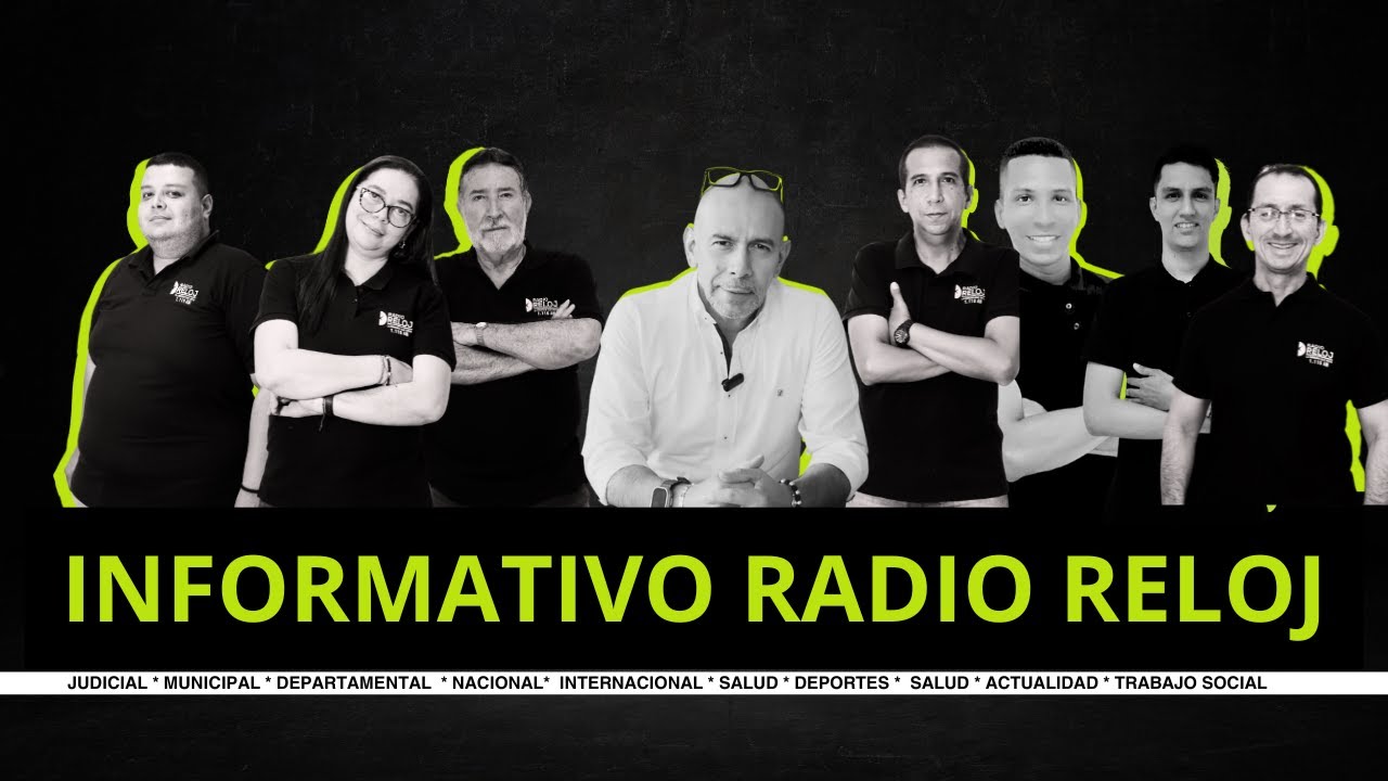 29 DE OCTUBRE DEL 2025 BIENVENIDOS AL INFORMATIVO DE RADIO RELOJ CALI Y LA  PRIMER&Iacute;SIMA