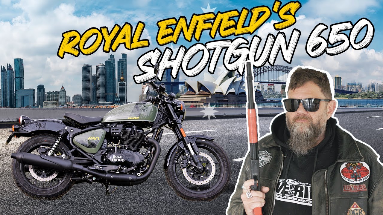 Обзор ружья Royal Enfield Shotgun 650 2024 года от австралийца — Live To Ride